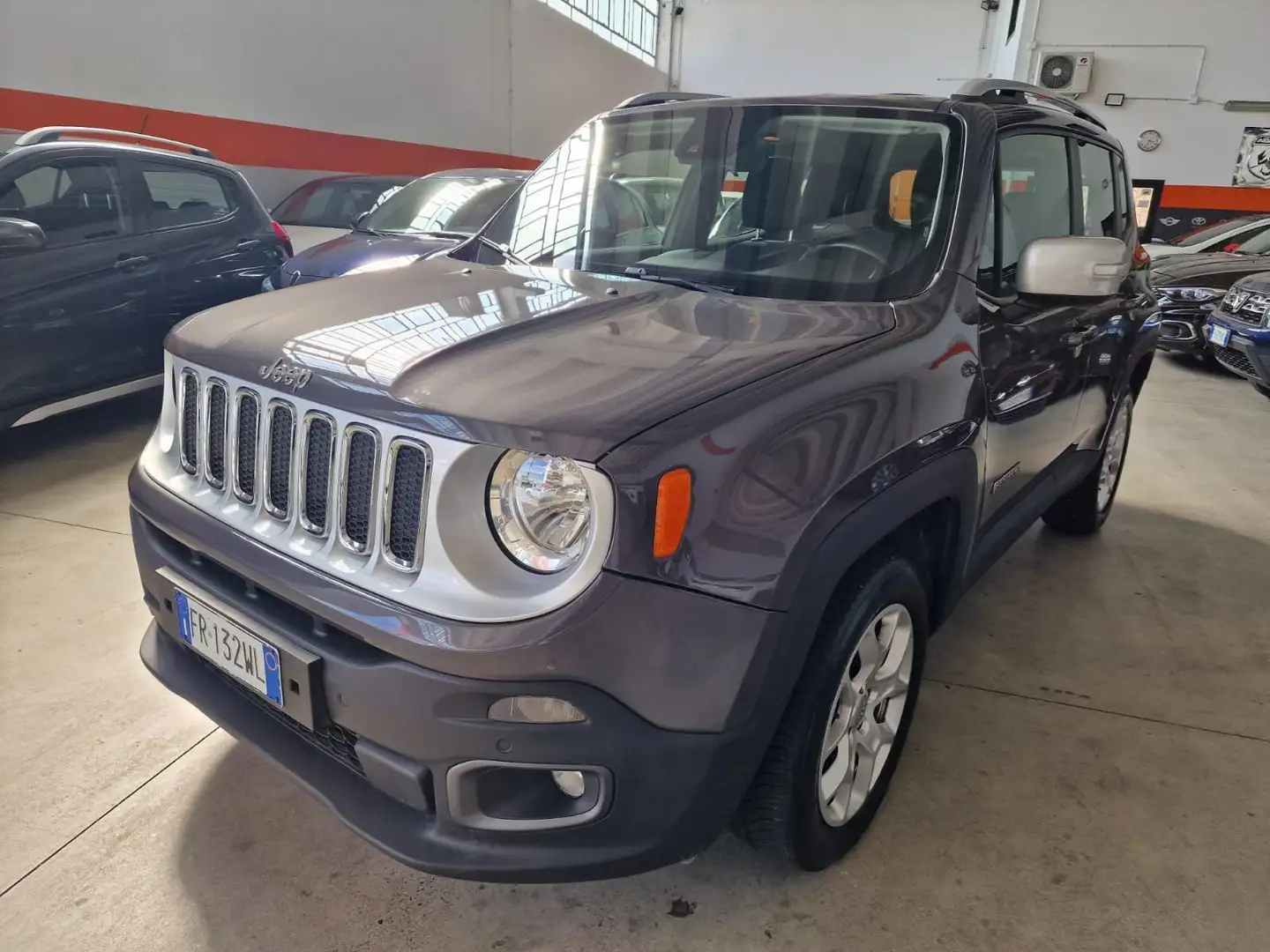 Jeep Renegade Renegade 2.0 mjt Limited 4wd 140cv auto Grigio - 2