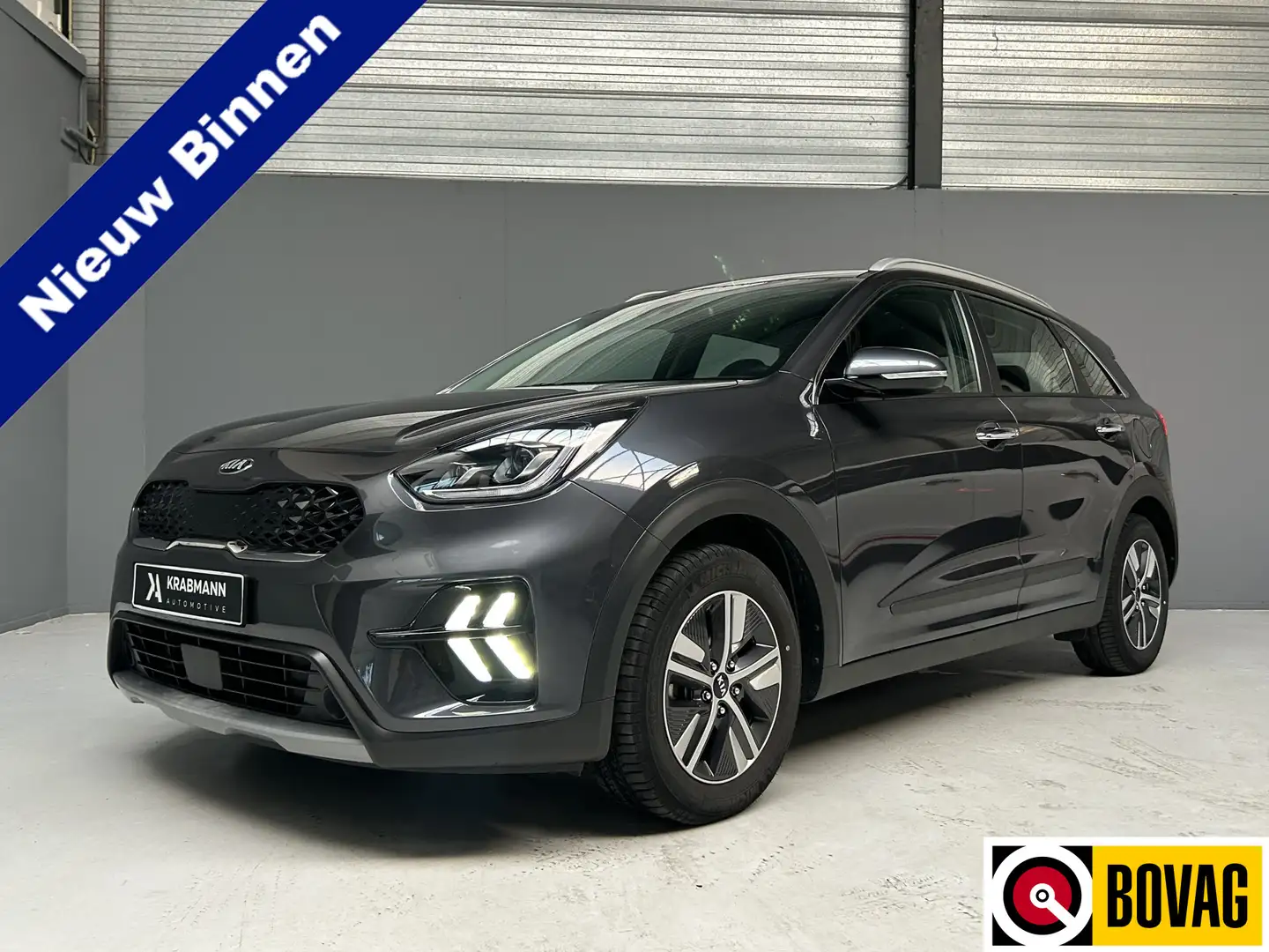 Kia Niro 1.6 GDi Hybrid DynamicPlusLine Trekhaak|Led|Navi|C Grijs - 1