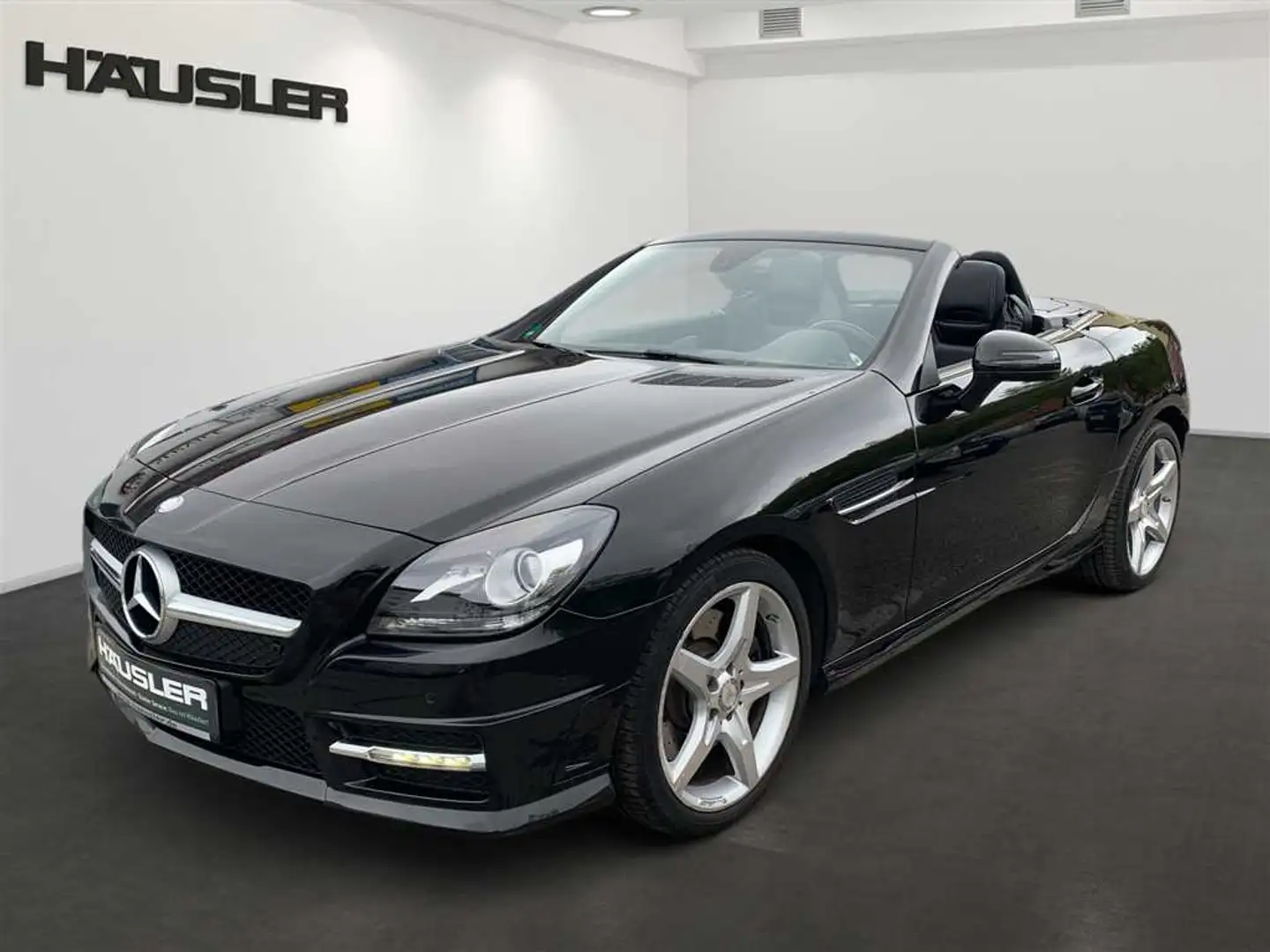 Mercedes-Benz SLK 200 CGI Leder PDC Navi Sitzheizung AMG-Line 18" Felgen Чёрный - 1