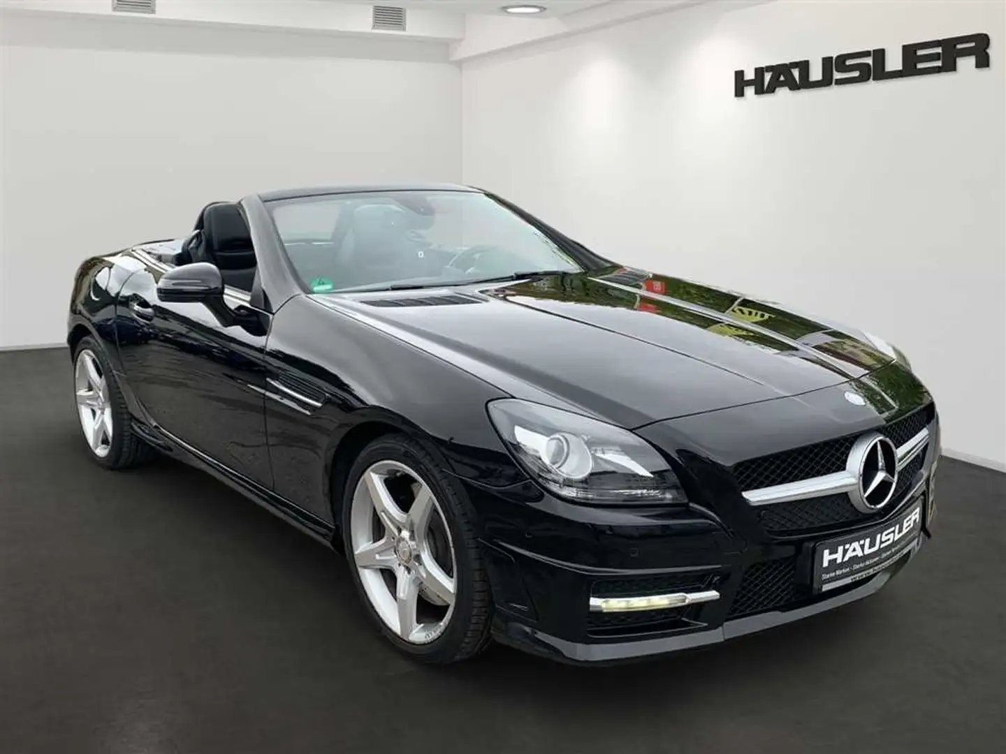 Mercedes-Benz SLK 200 CGI Leder PDC Navi Sitzheizung AMG-Line 18" Felgen Чёрный - 2