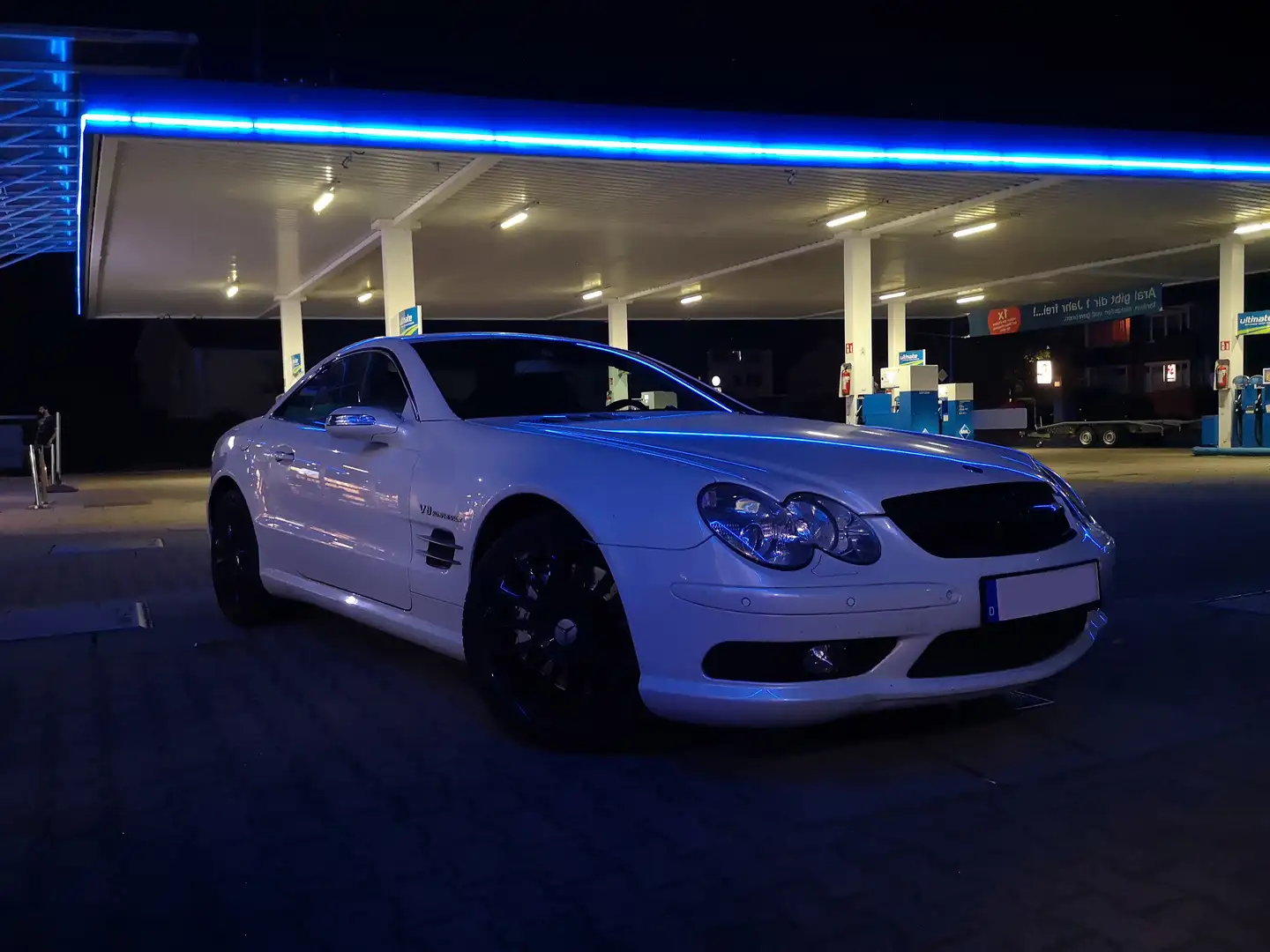 Mercedes-Benz SL 55 AMG Jahreswagenzustand + Neues Getriebe !!! Alb - 2