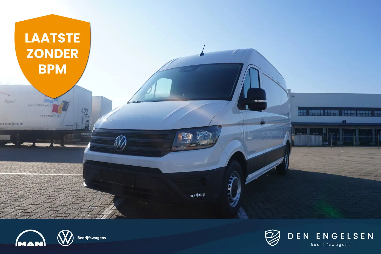 Volkswagen Crafter 30 2.0 TDI 140PK L3H3 Highline 30 2.0 TDI 140PK L3 Blanco - 1
