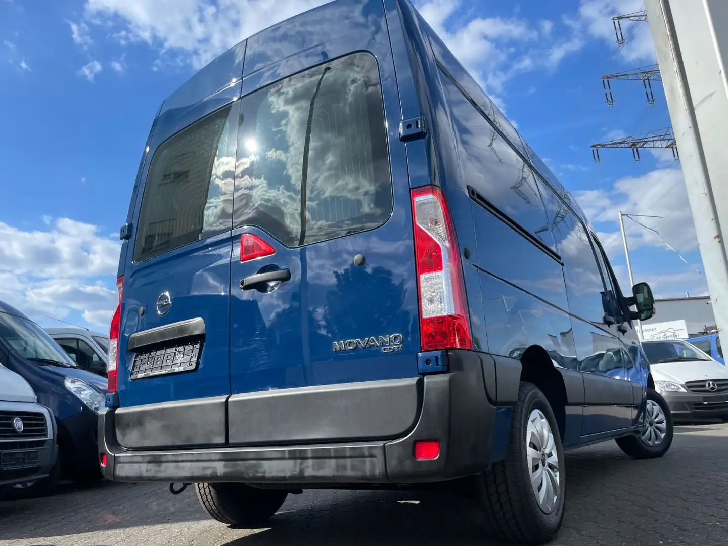 Opel Movano *B*Lang+Hoch*Klima*TÜV+Wartung NEU*L2 H2* Blau - 2