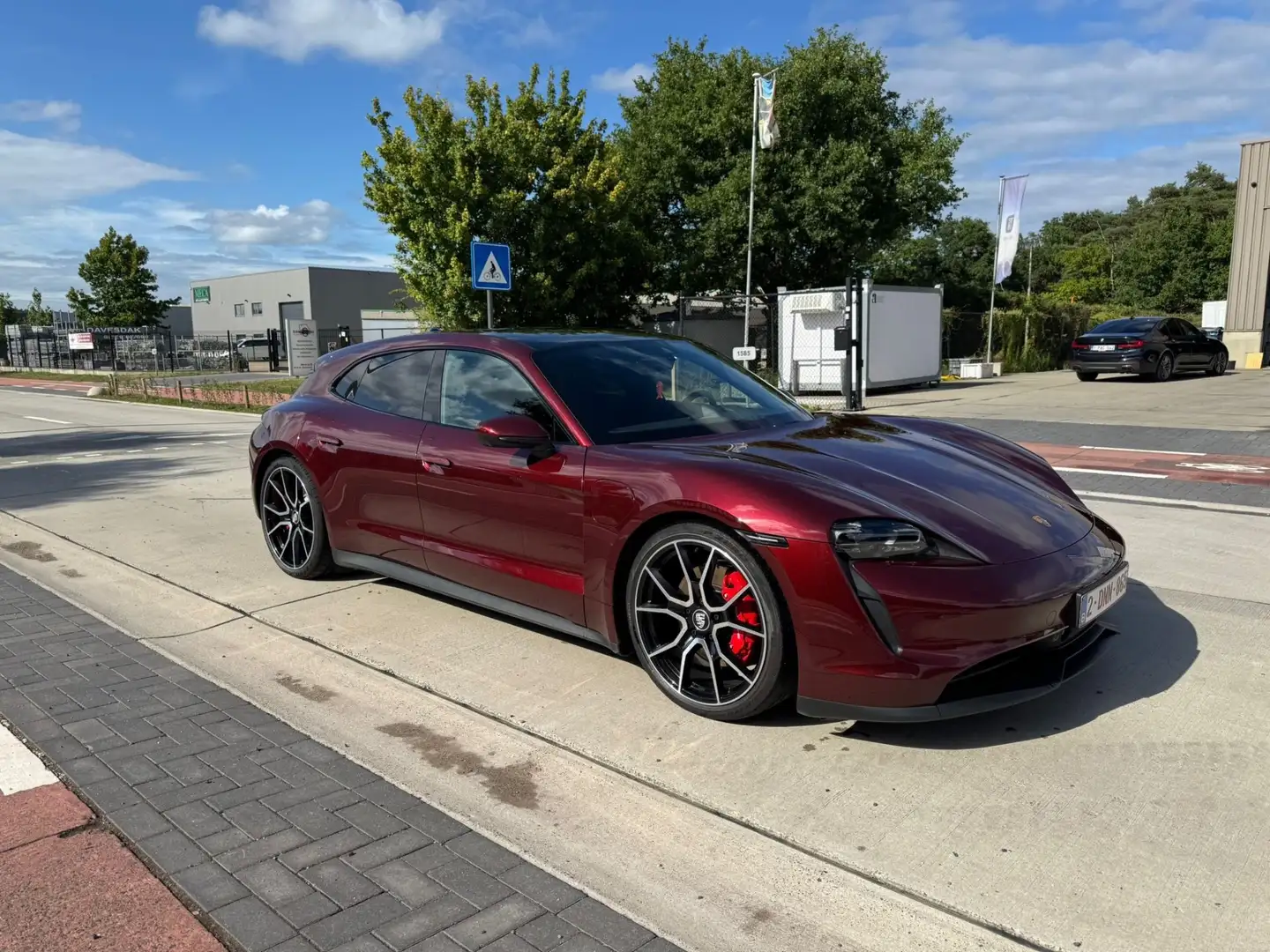 Porsche Taycan 4S Sport Turismo FULL OPTION Kırmızı - 2