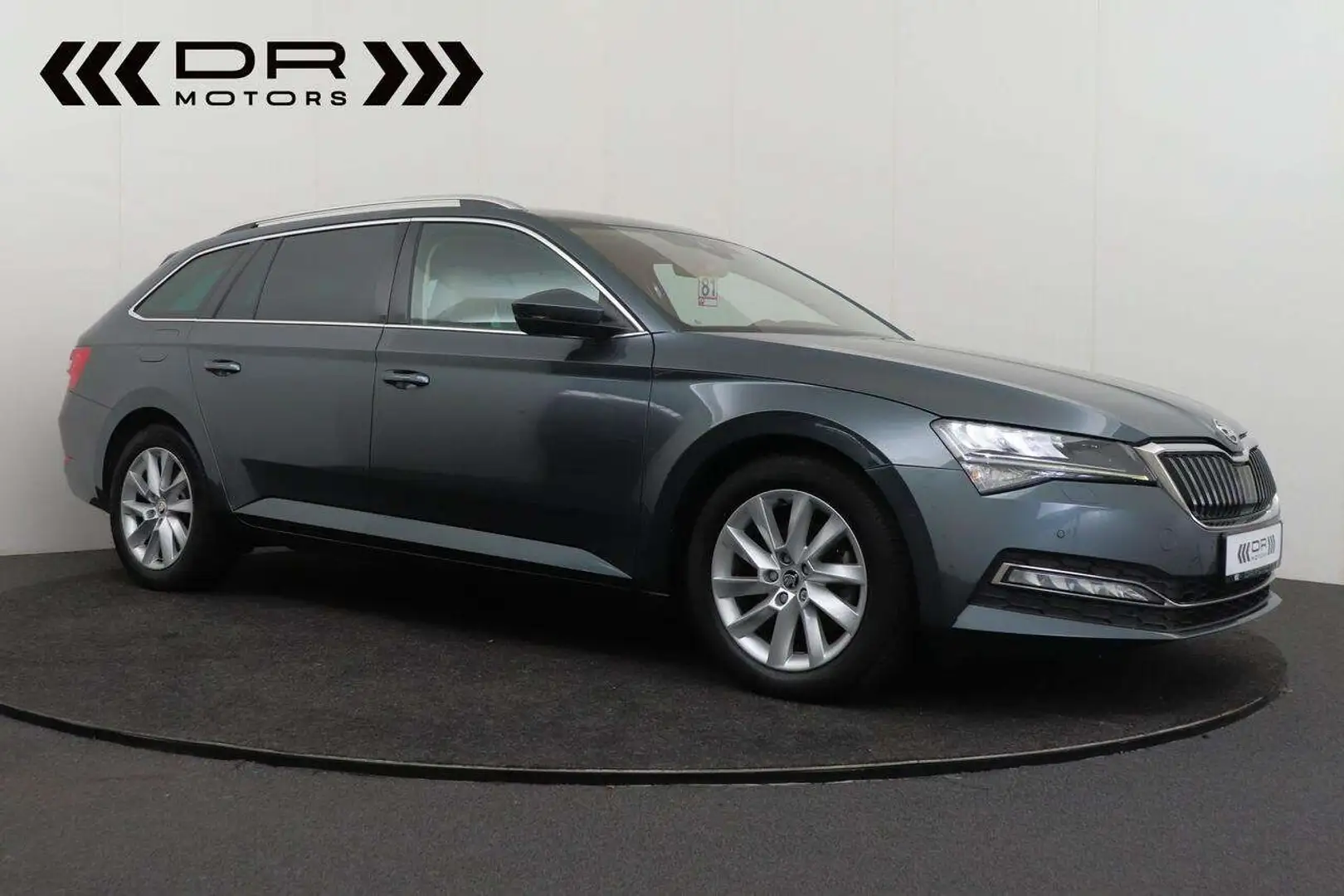 Skoda Superb COMBI 1.6TDI DSG  STYLE - LEDER - TREKHAAK - AD... Gris - 2