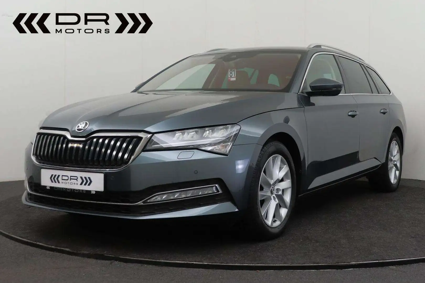 Skoda Superb COMBI 1.6TDI DSG  STYLE - LEDER - TREKHAAK - AD... Gris - 1
