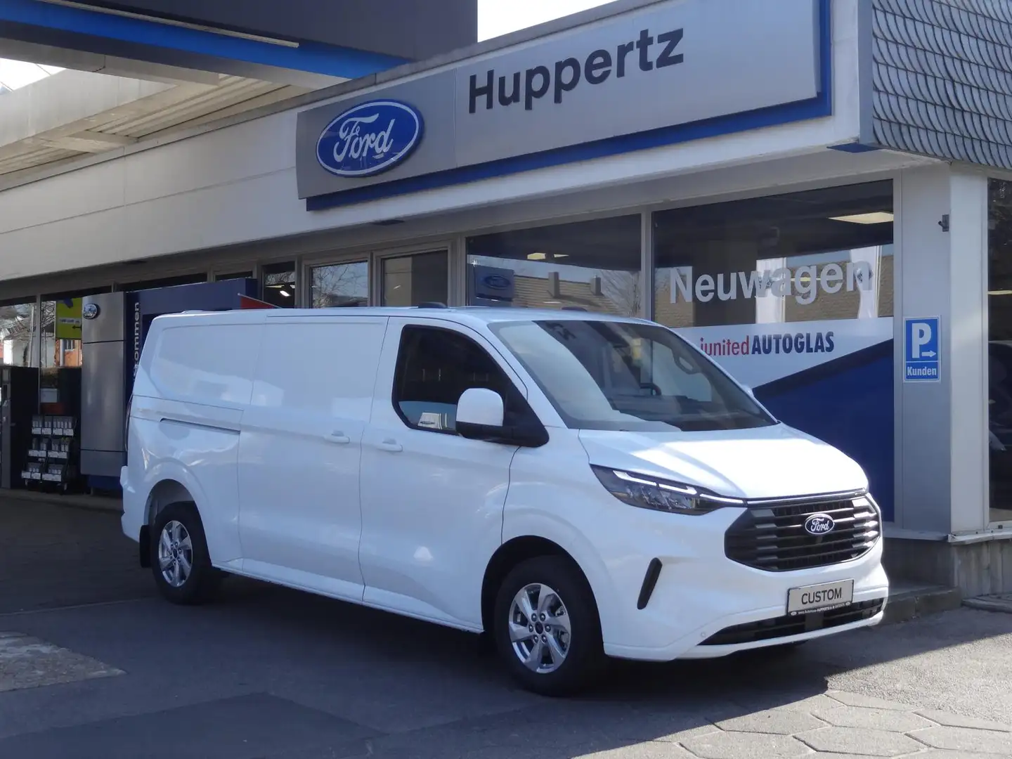 Ford Transit Custom 320 L2H1 Limited SHZ RFK PDC AHK Weiß - 1