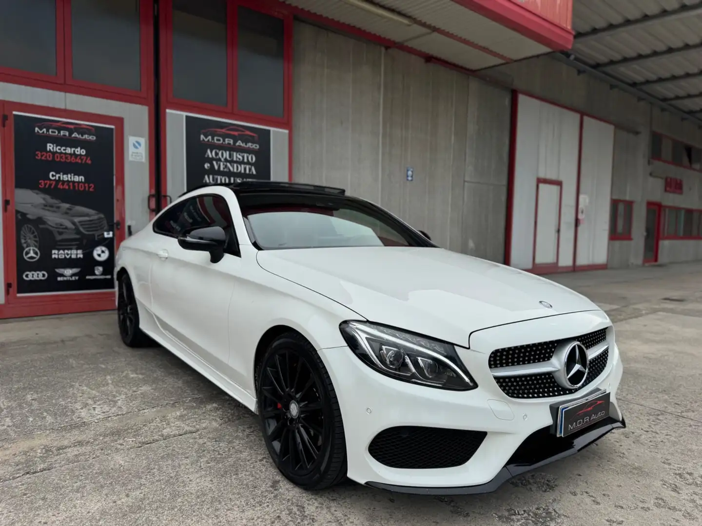 Mercedes-Benz C 250 C 250 d Automatic Coupé Premium Plus Amg Bianco - 1