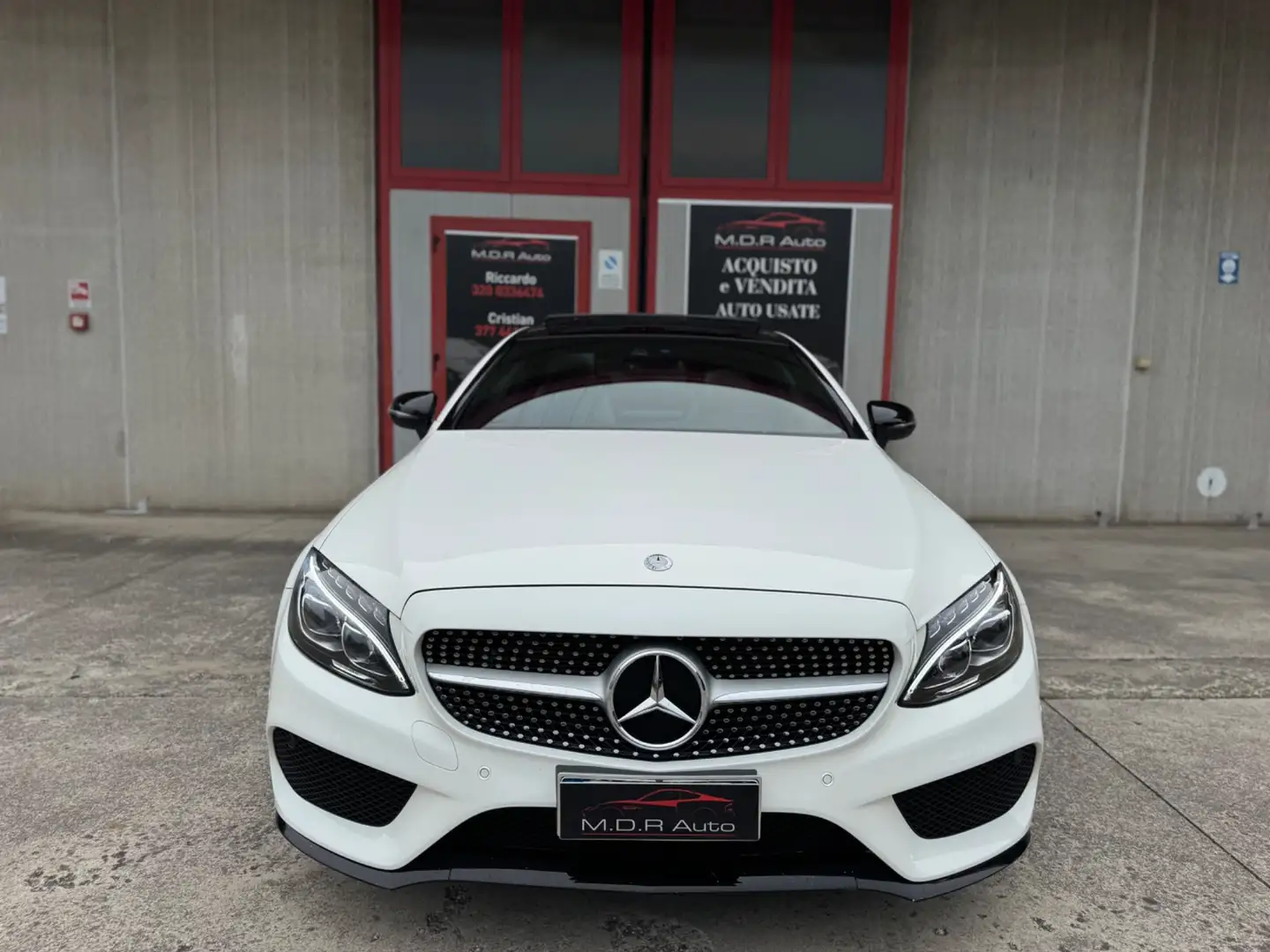 Mercedes-Benz C 250 C 250 d Automatic Coupé Premium Plus Amg Bianco - 2