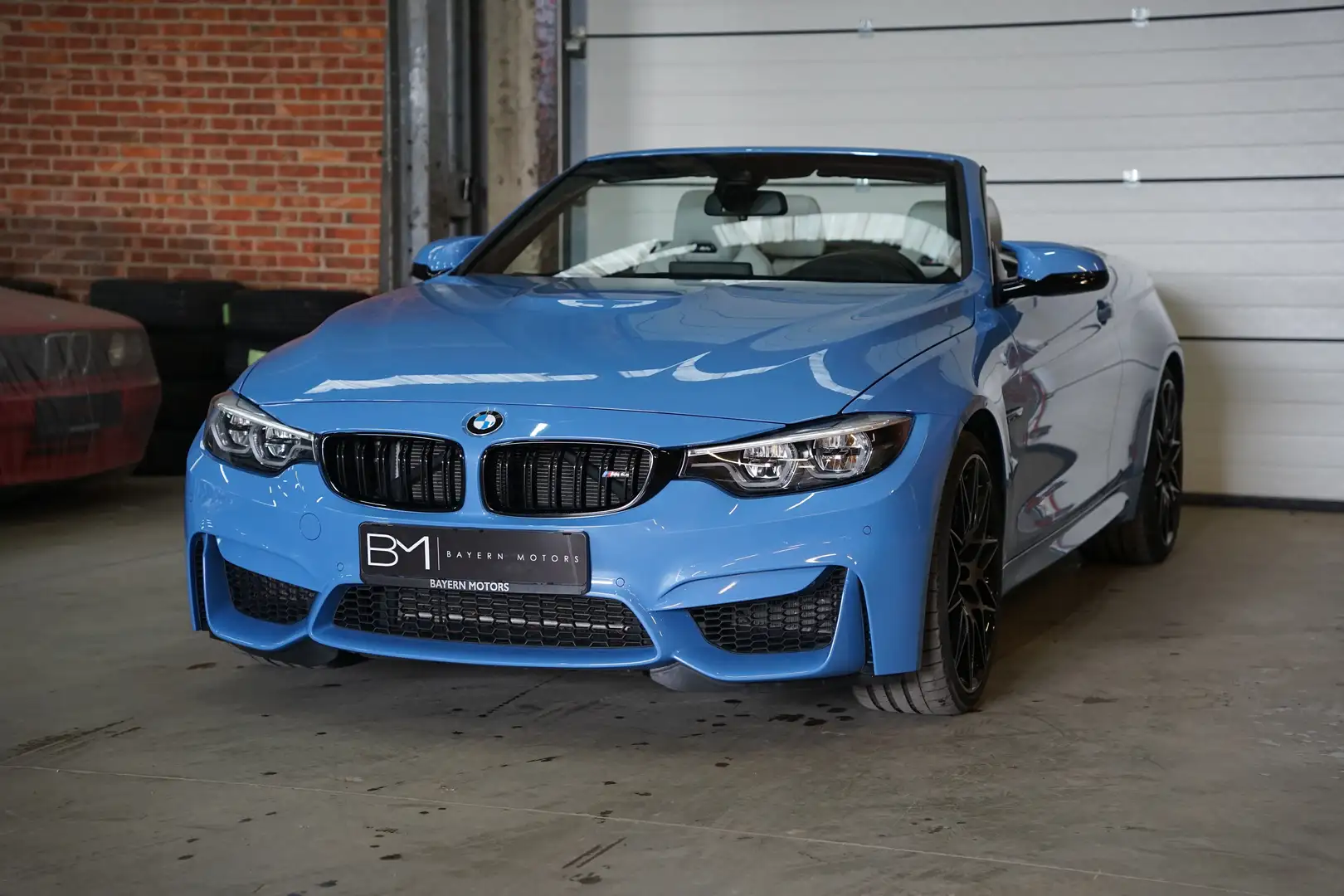 BMW M4 Cabrio 3.0 Competition Full Optie Nieuwstaat Uniek Bleu - 1