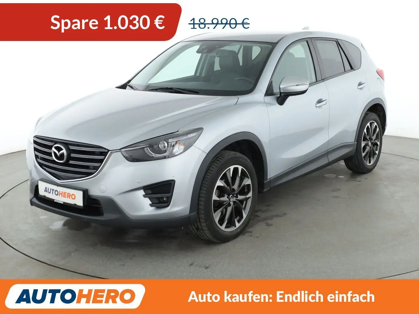 Mazda CX-5 2.5 Sports-Line AWD Aut*NAVI*LED*TEMPO*CAM*SHZ*AHK Grau - 1