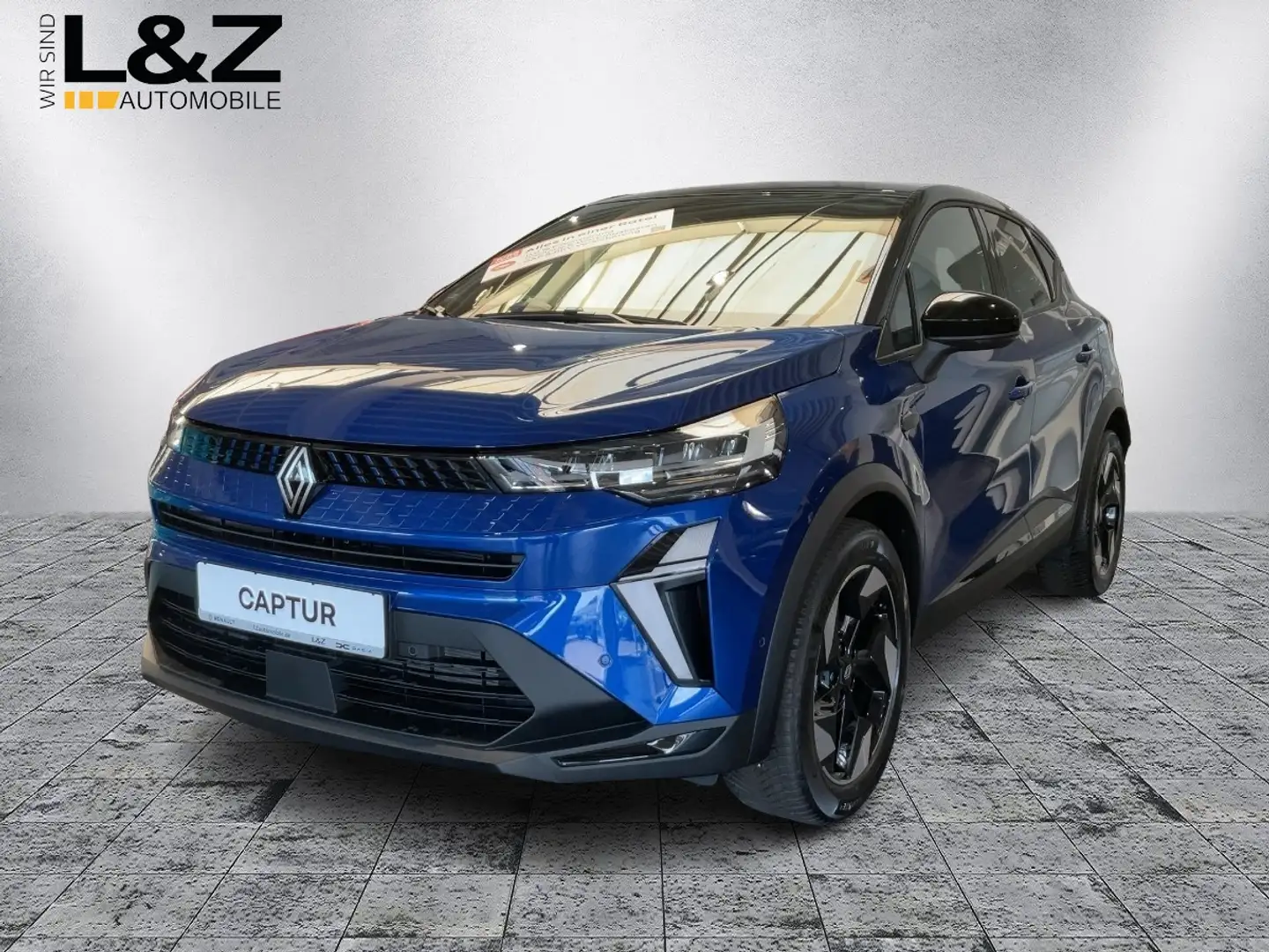 Renault Captur Techno TCe 90 GJR,Klima,Navi,Kamera Blau - 1