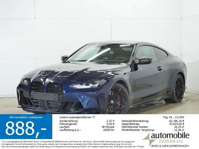 BMW 620 M4 Competition Coupé NP 122.- Carbon Pak. H&K