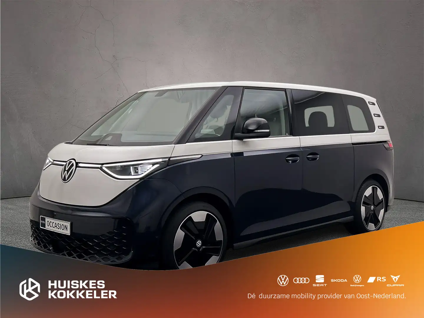 Volkswagen ID. Buzz 1st Max 77kWh | Adaptive Cruise Control | Navigati Blanc - 1