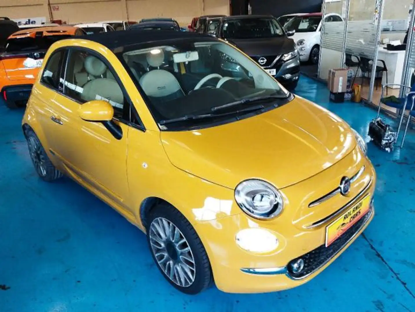 Fiat 500C 1.2 Mirror Amarillo - 2