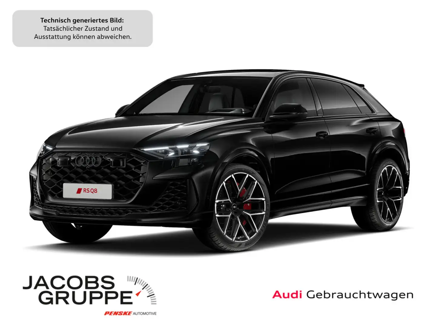 Audi RS Q8 4.0 TFSI quattro B&O*Matrix-LED*Head-up * Schwarz - 1