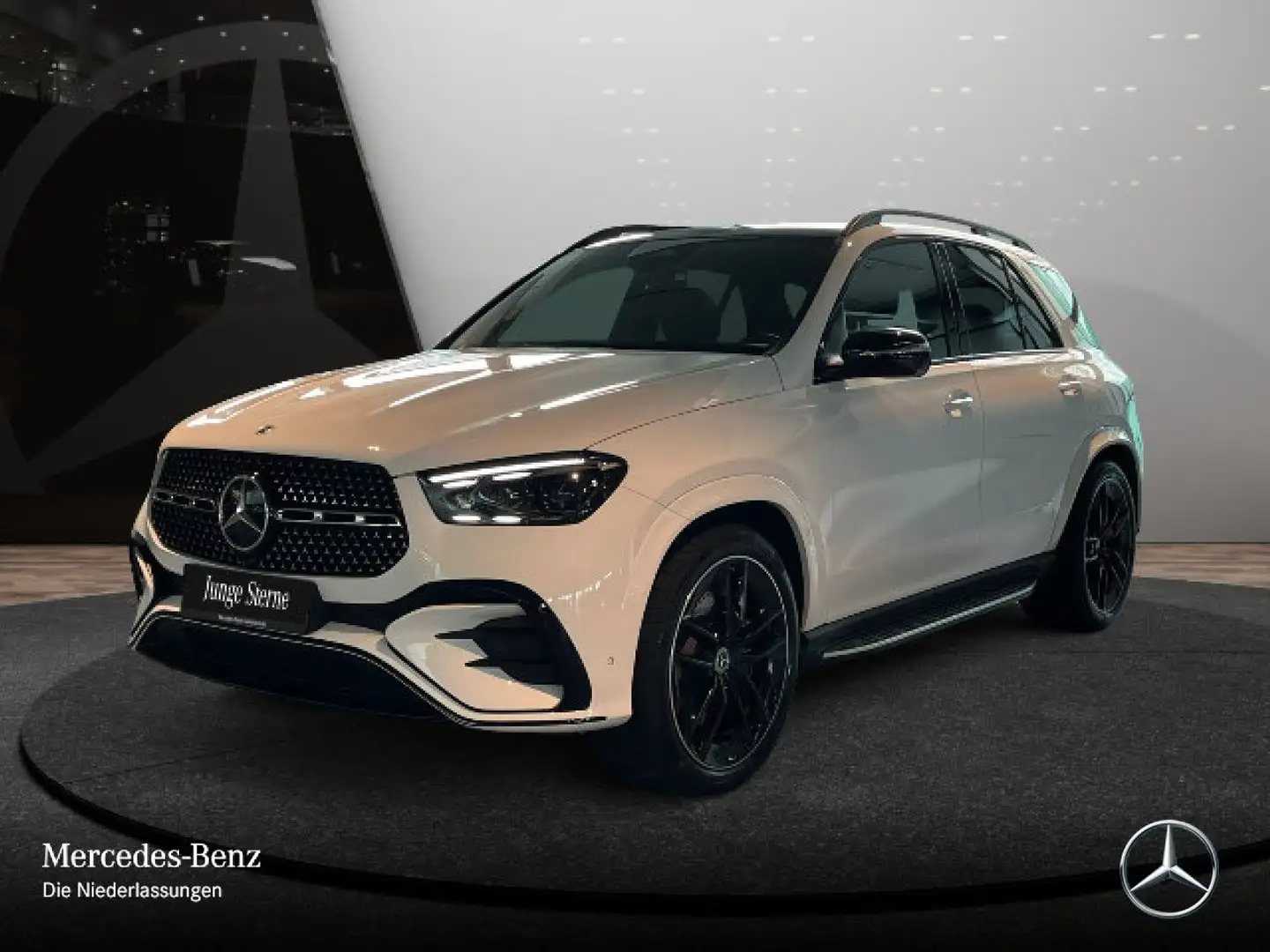 Mercedes-Benz GLE 450 d 4M AMG+NIGHT+PANO+360+MULTIBEAM+SPUR+9G Weiß - 2