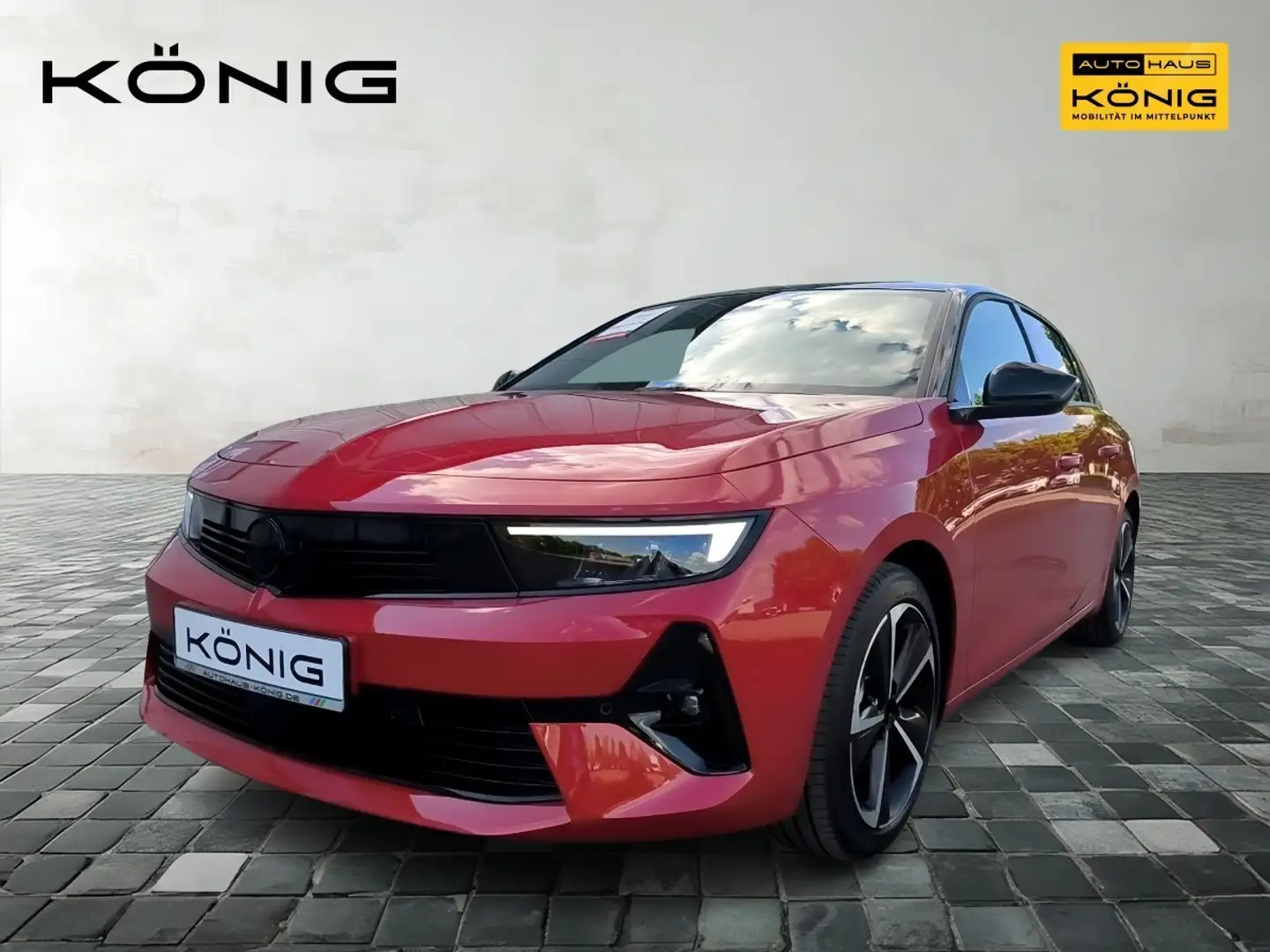 Opel Astra 1.2 DI 48V GS eDTC *SHZ*RFK*CarPlay* Rot - 1