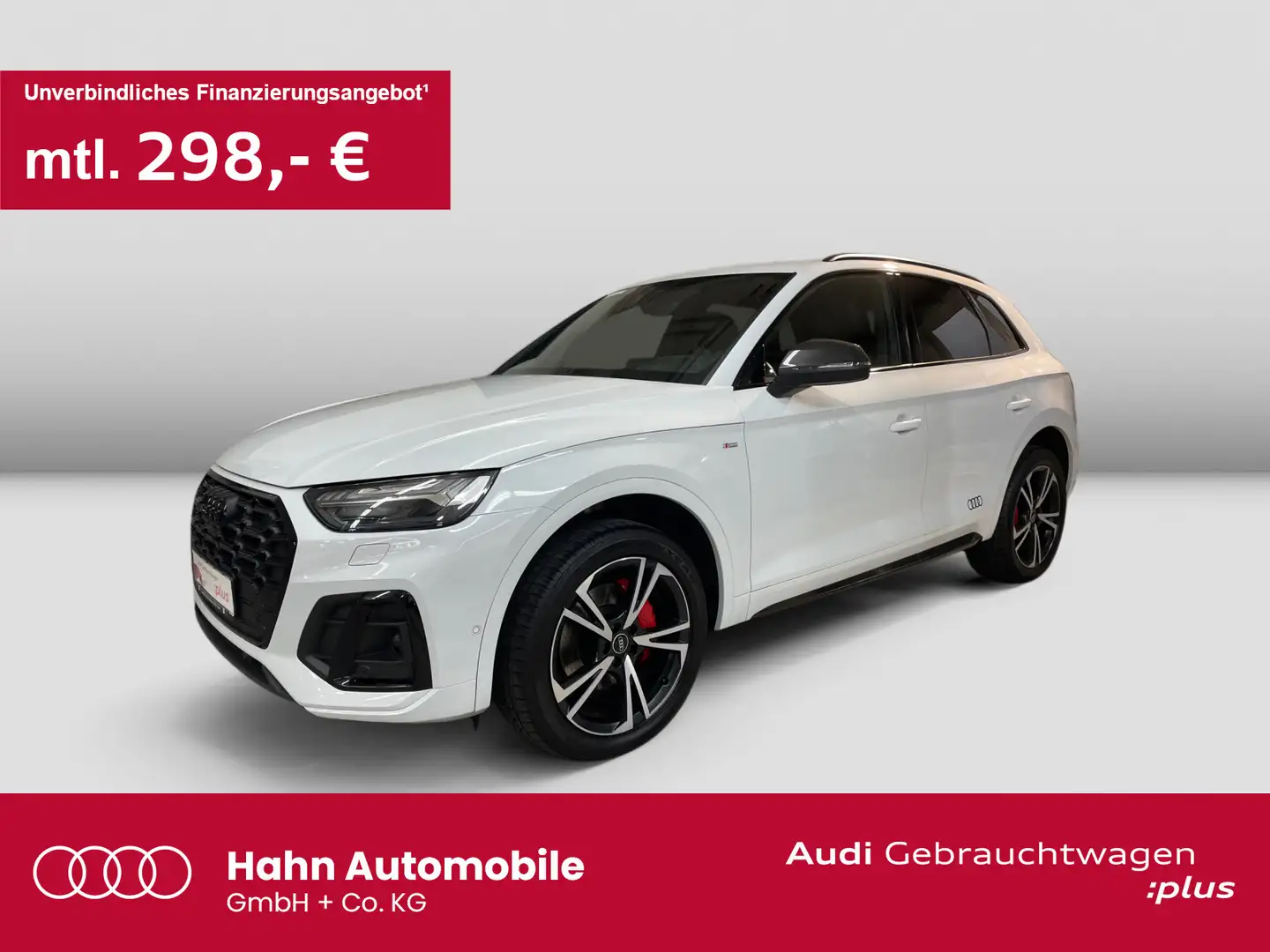 Audi Q5 40TDI qua S-trc S-line Matrix Pano AHK Standh Blanc - 1