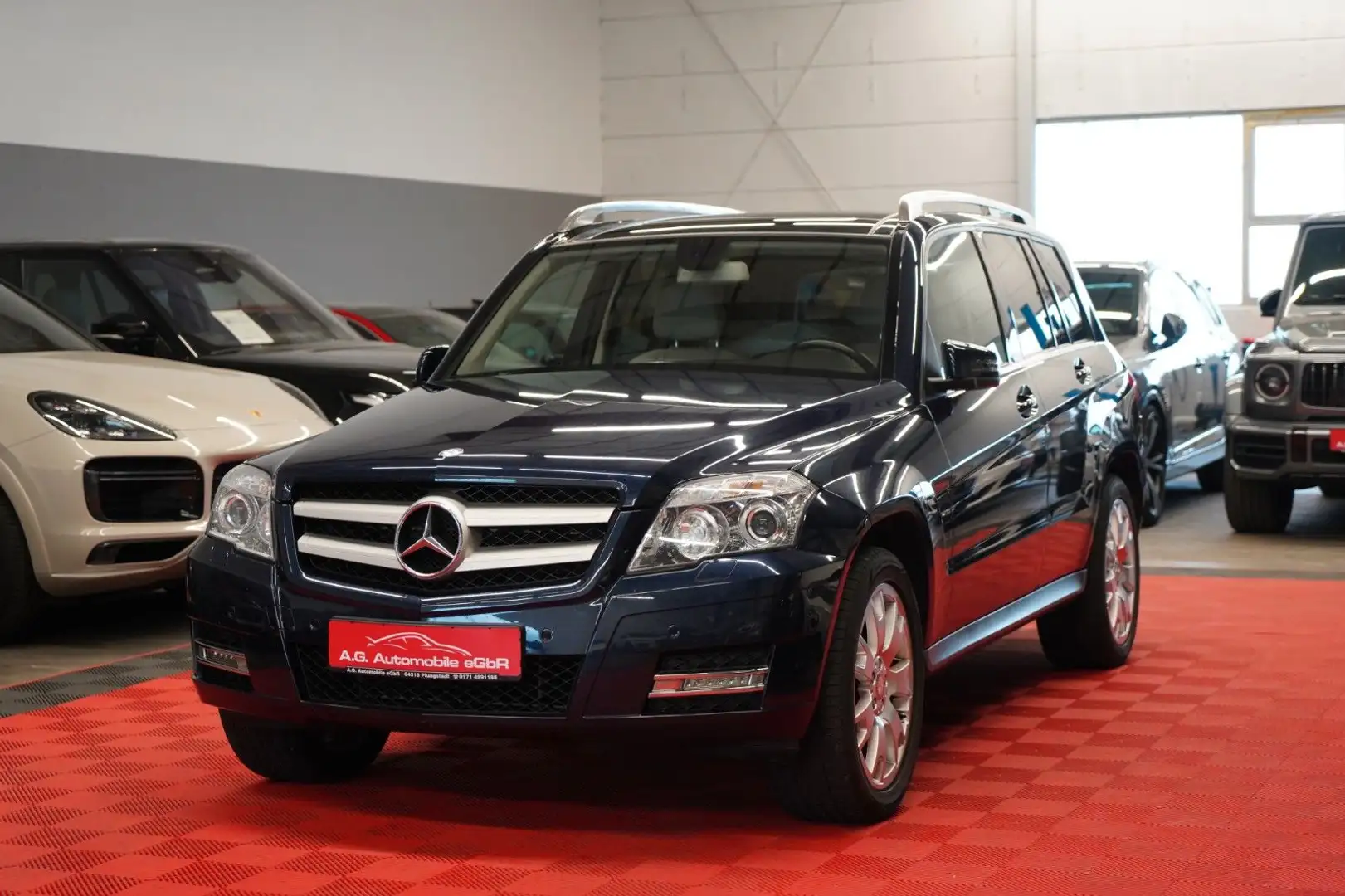 Mercedes-Benz GLK 350 GLK-350 4Matic *1Hand*Automatik*Leder*MFL*Navi* Blau - 1