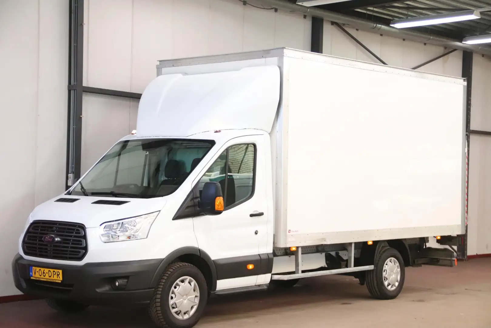Ford Transit 2.0 TDCI MEUBELBAK MET LAADKLEP Wit - 1