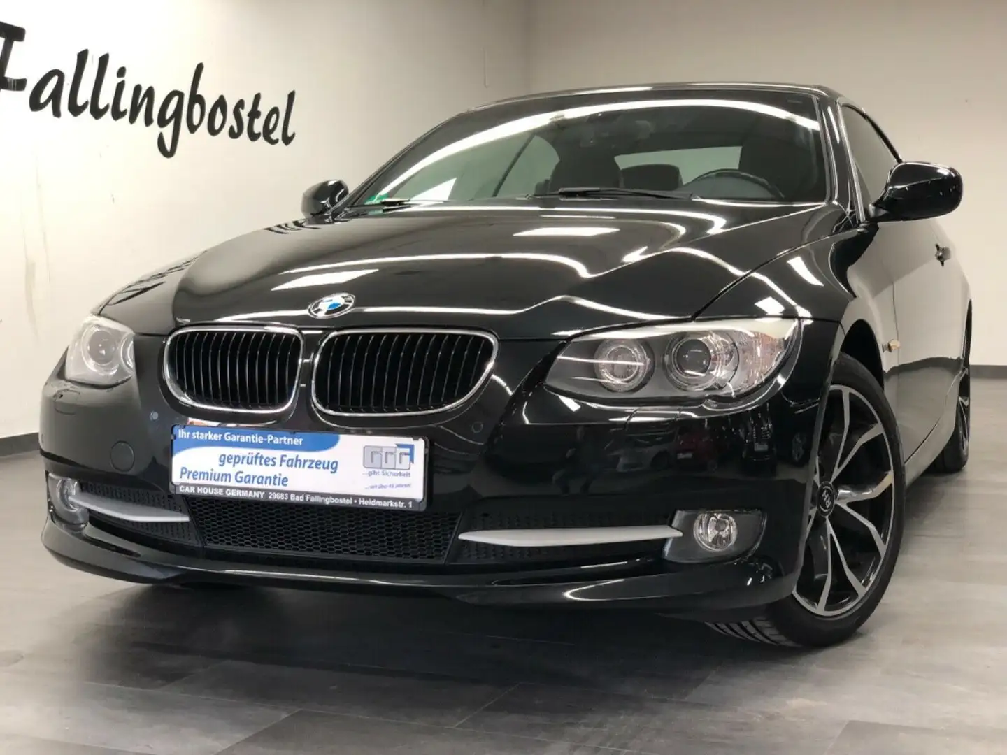 BMW 320 i Cabrio* NAVI PROFESSIONAL * XENON* LEDER Schwarz - 1