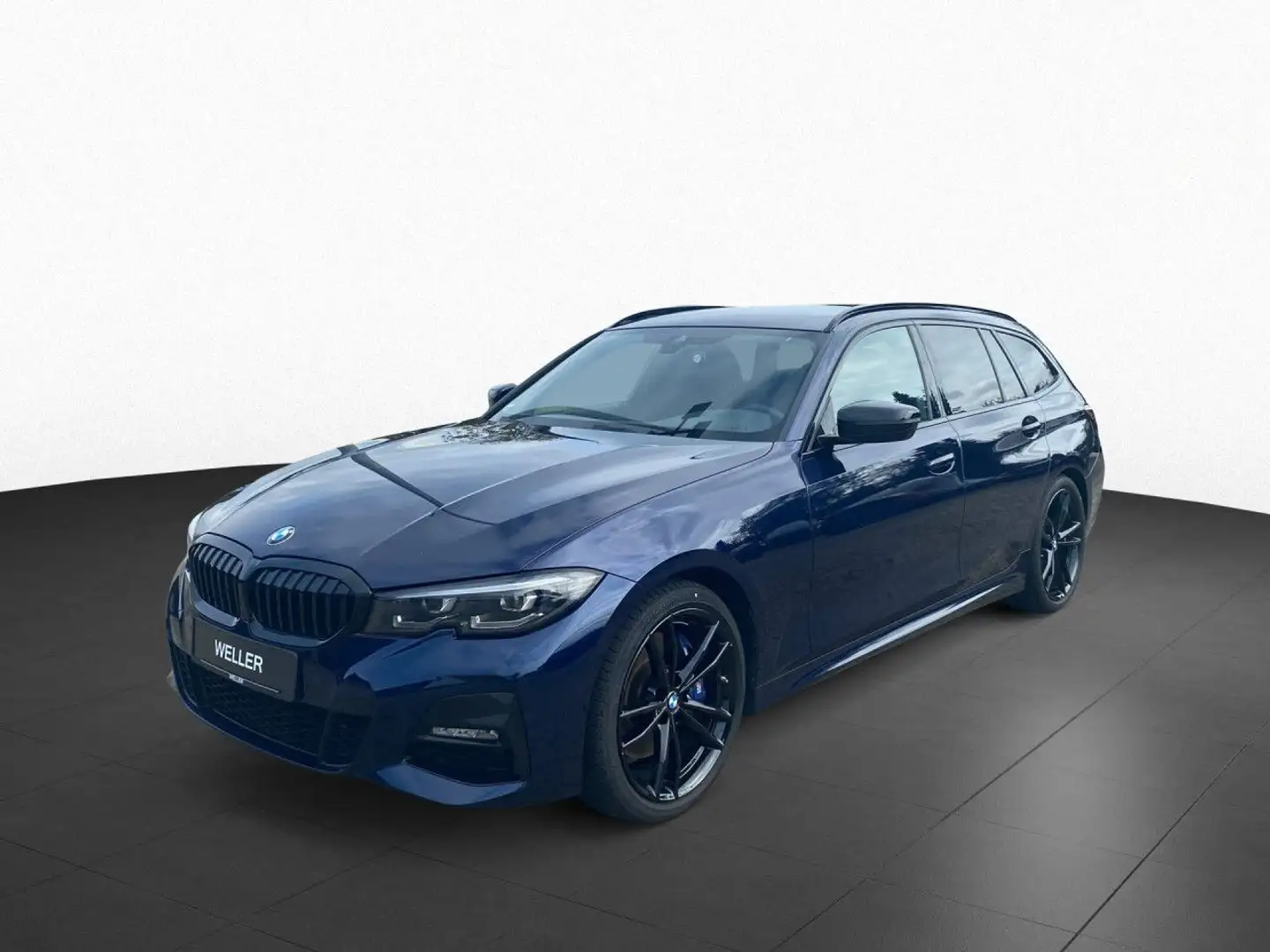 BMW 330 d Touring Sportpaket Bluetooth Navi LED Klima Blau - 2