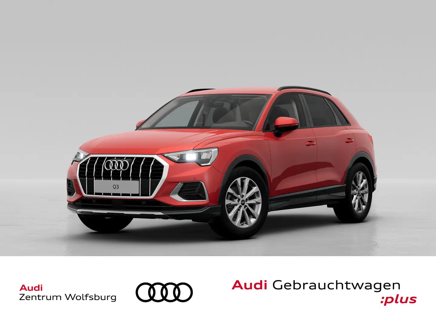 Audi Q3 1.5 TFSI S-tronic advanced Standhzg/Rückkam/M Červená - 1