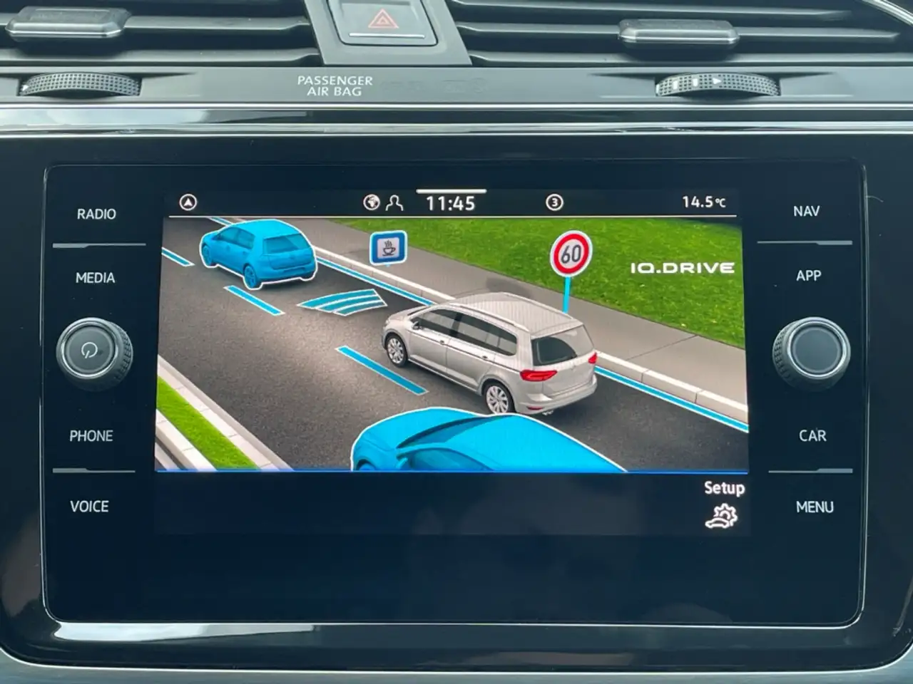 Volkswagen Touran 1.5TSI DSG Comfortline AHK/Kamera/LED/ACC/Keyless/, миниатюра 16