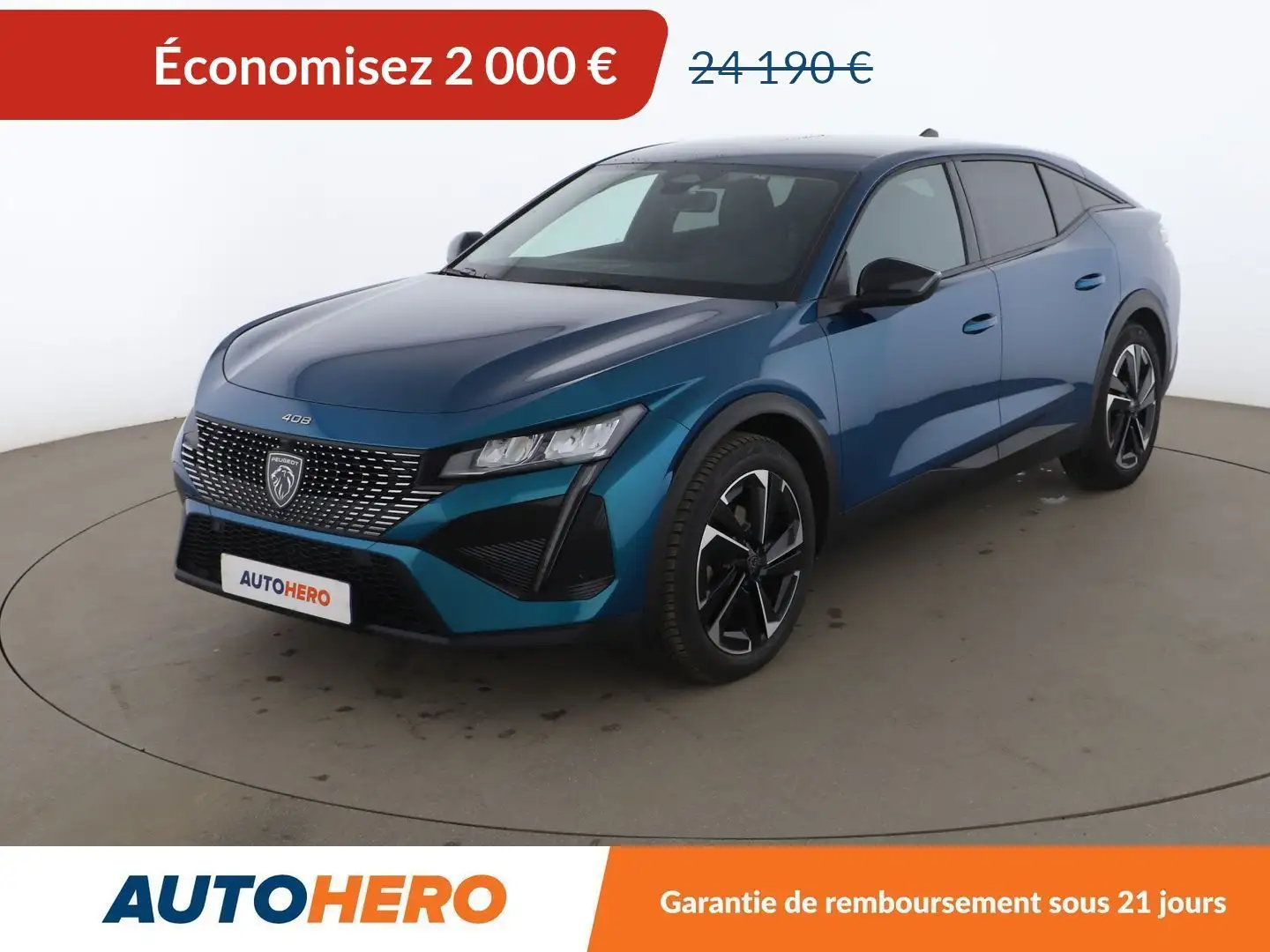 Peugeot 408 1.2 PureTech Allure Pack EAT8 Azul - 1