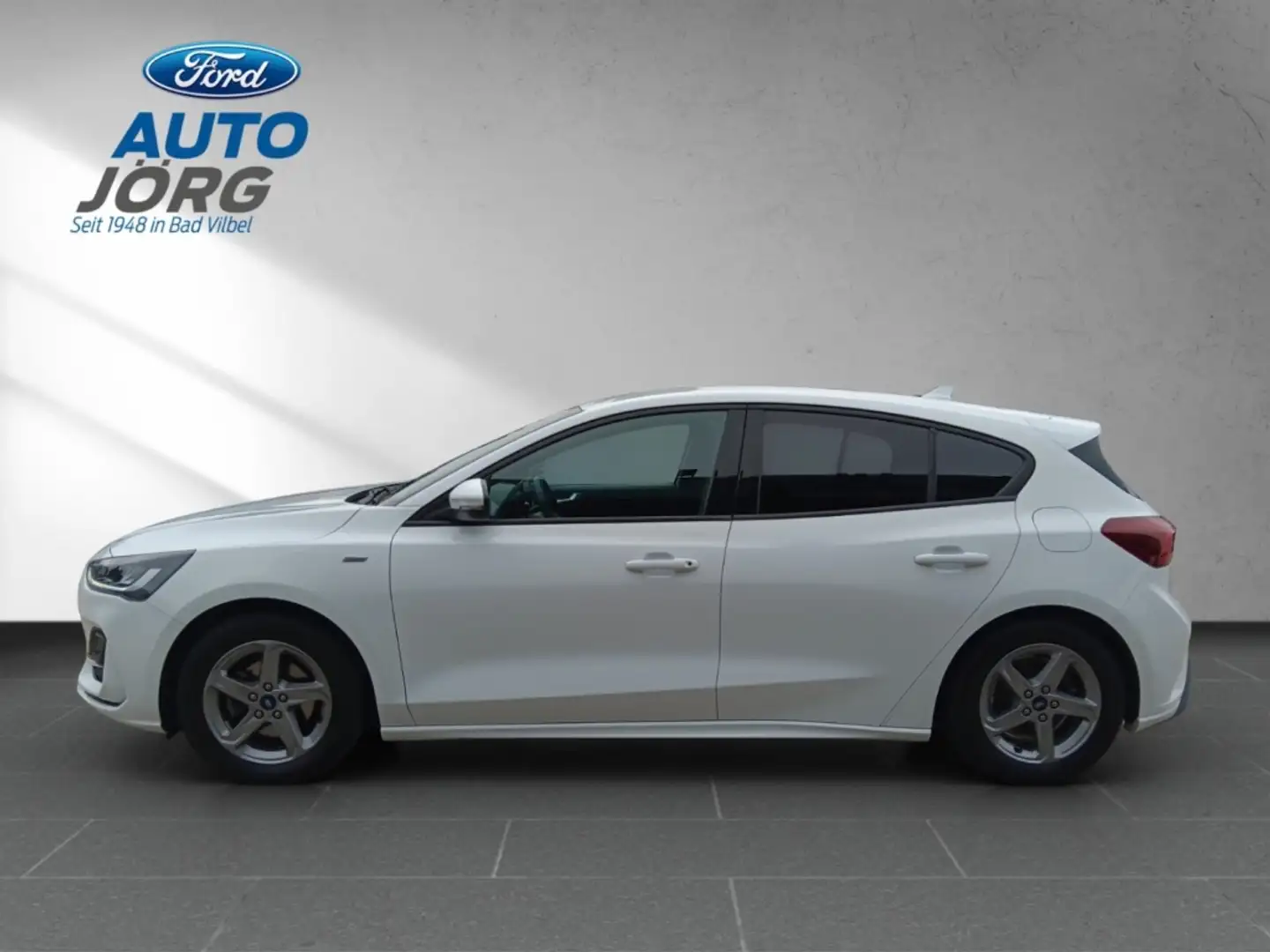 Ford Focus ST-Line 1.0 EcoBoost Mild-Hybrid EU6d Blanc - 2