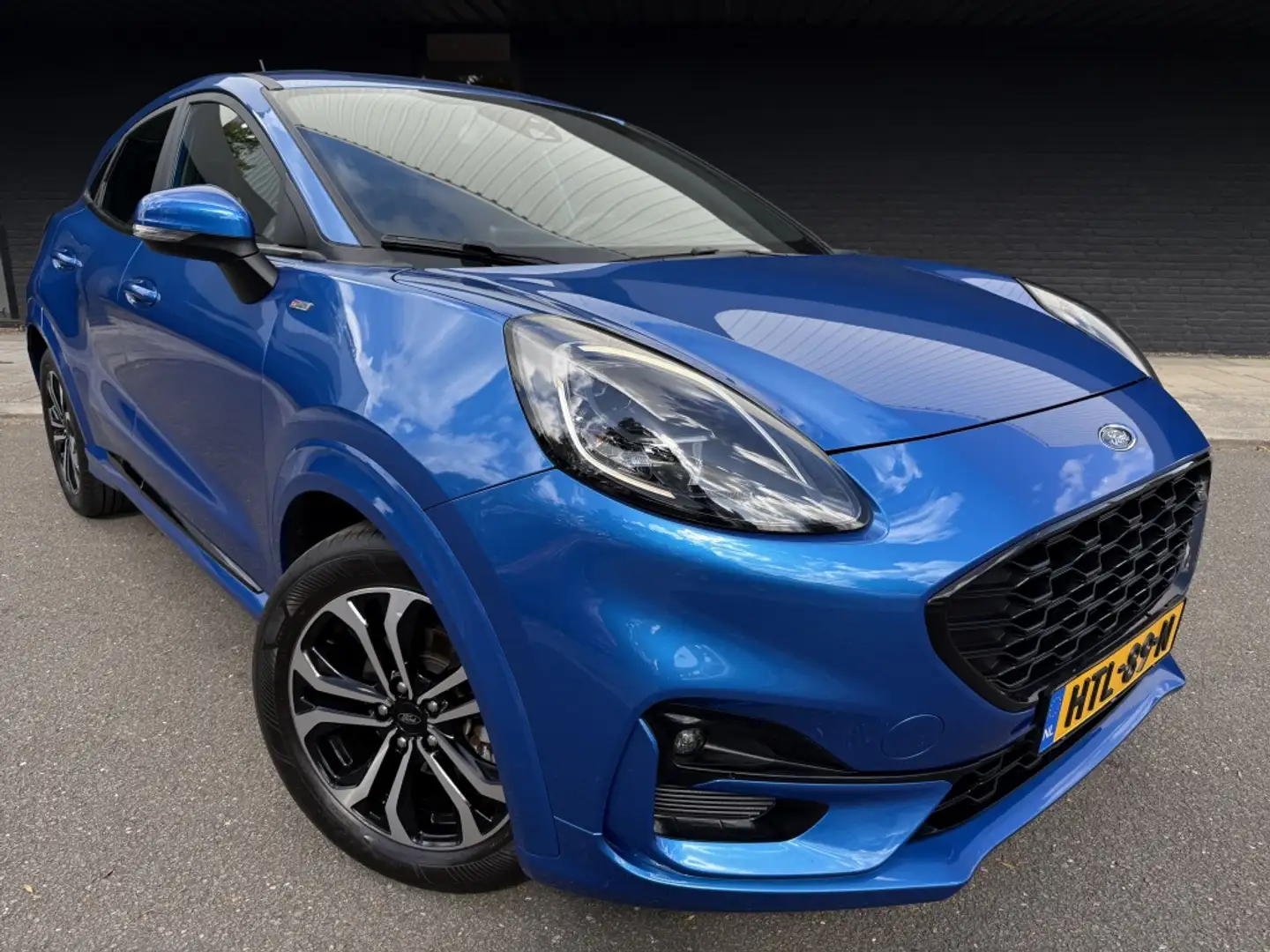 Ford Puma 1.0 EcoBoost Hybrid ST-Line Bleu - 1