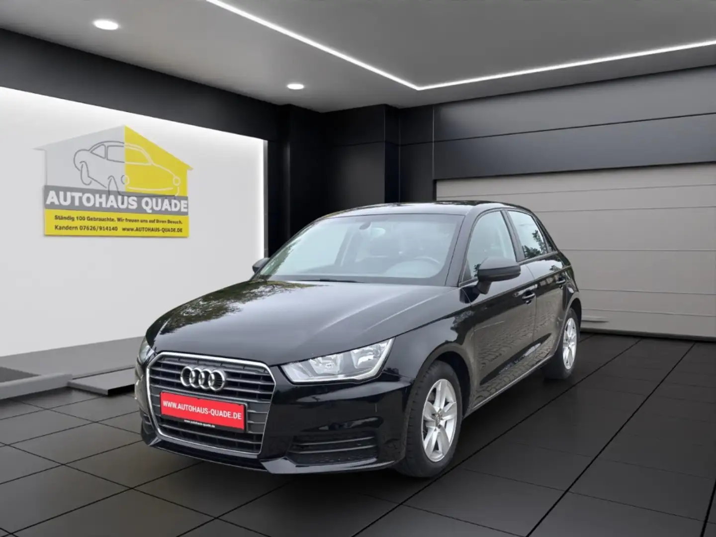 Audi A1 Sportback 1.4 TFSI AD Navi Klimaautom Tel.-Vorb. B Schwarz - 1