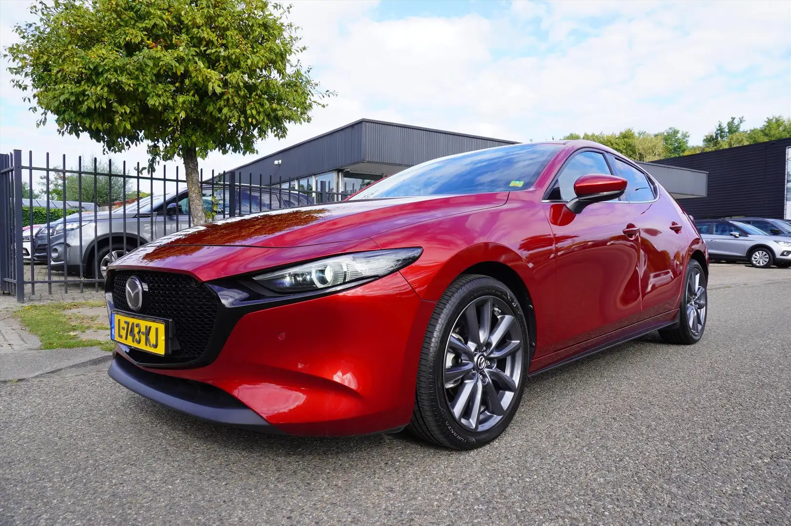 Mazda 3 Hatchback Skyactiv-G 150pk Sportive Apple Carplay Rouge - 1