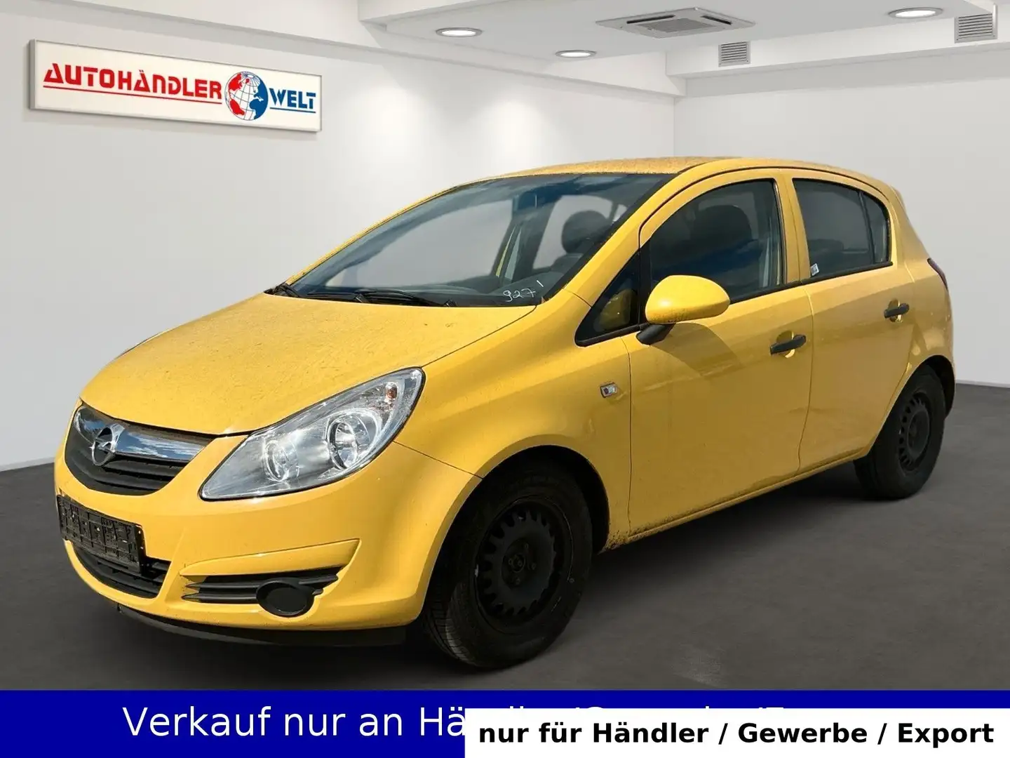Opel Corsa D 1.0 5-trg. Klima Gelb - 1