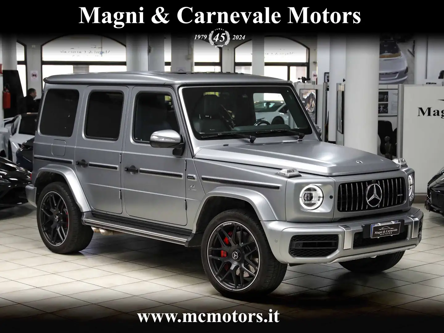 Mercedes-Benz G 63 AMG SPECIAL PAINT|22''|TETTO|BURMESTER|GANCIO TRAINO Grigio - 1