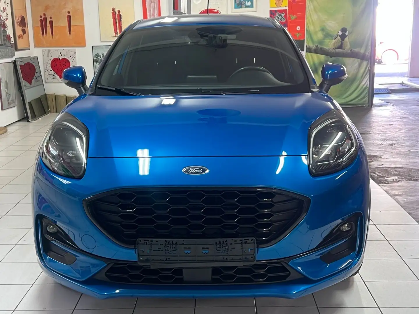 Ford Puma ST-Line Automatik 1 Hand Garantie Navi Bleu - 2