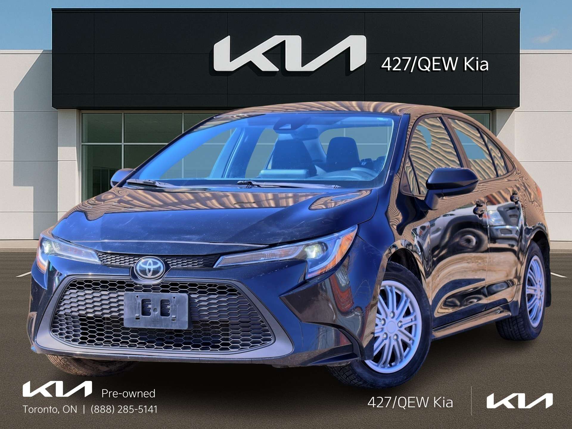 Black 2022 Toyota Corolla Sedan Front-Wheel Drive Automatic