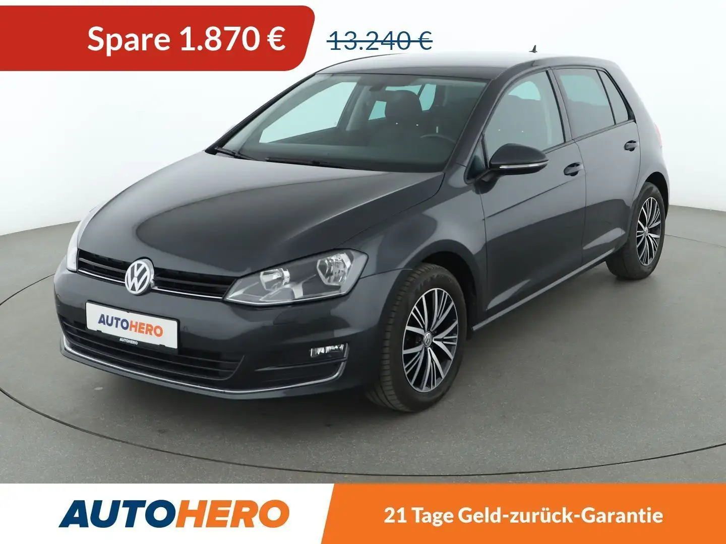 Volkswagen Golf 1.2 TSI Allstar BlueMotion Tech *PDC*SHZ*TEMPO* Grau - 1