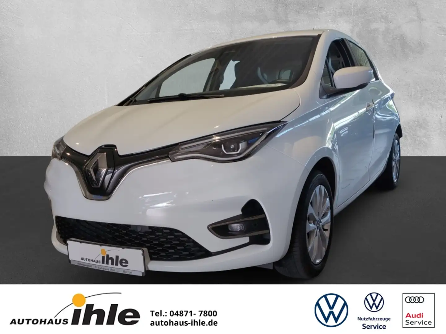 Renault ZOE R110 Experience Z.E. 50 KAUFBATTERIE+LENKRADHZG Weiß - 1