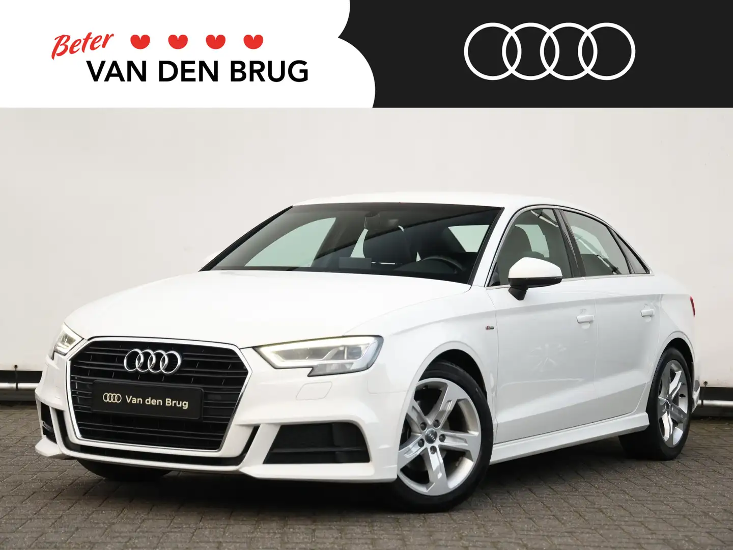 Audi A3 Limousine 1.0 TFSI Sport Pro Line S 115pk | B&O | Blanc - 1