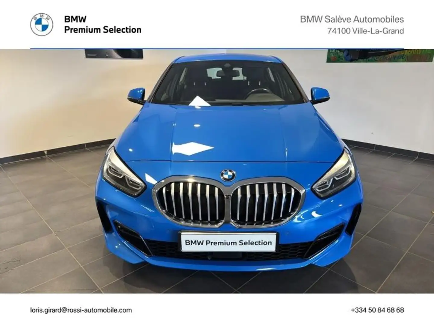 BMW 118 118i 136ch M Sport Bleu - 2