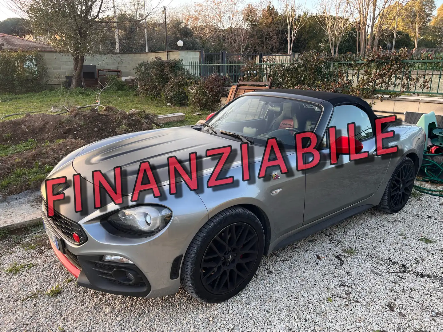 Abarth 124 Spider 124 Spider 1.4 t. m.air Scorpione 170cv auto Gris - 1