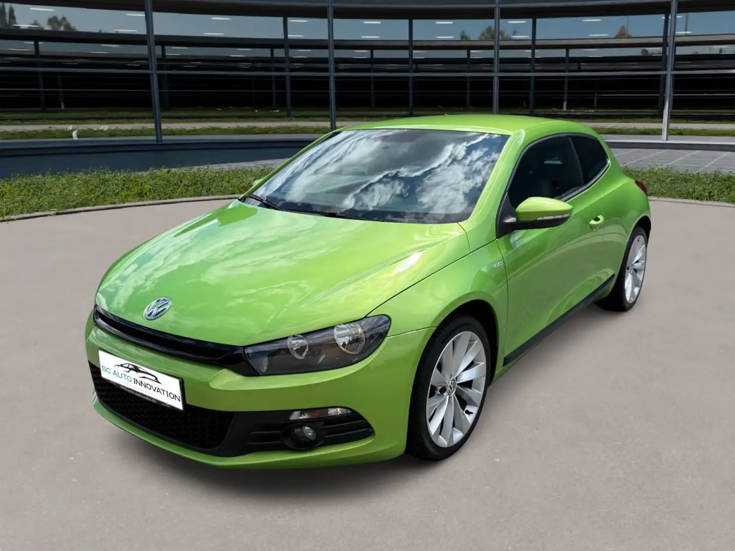 Volkswagen Scirocco 2.0 TSI+Sportpa.+Klima+PDC+Audio+1.Hand Grün - 1