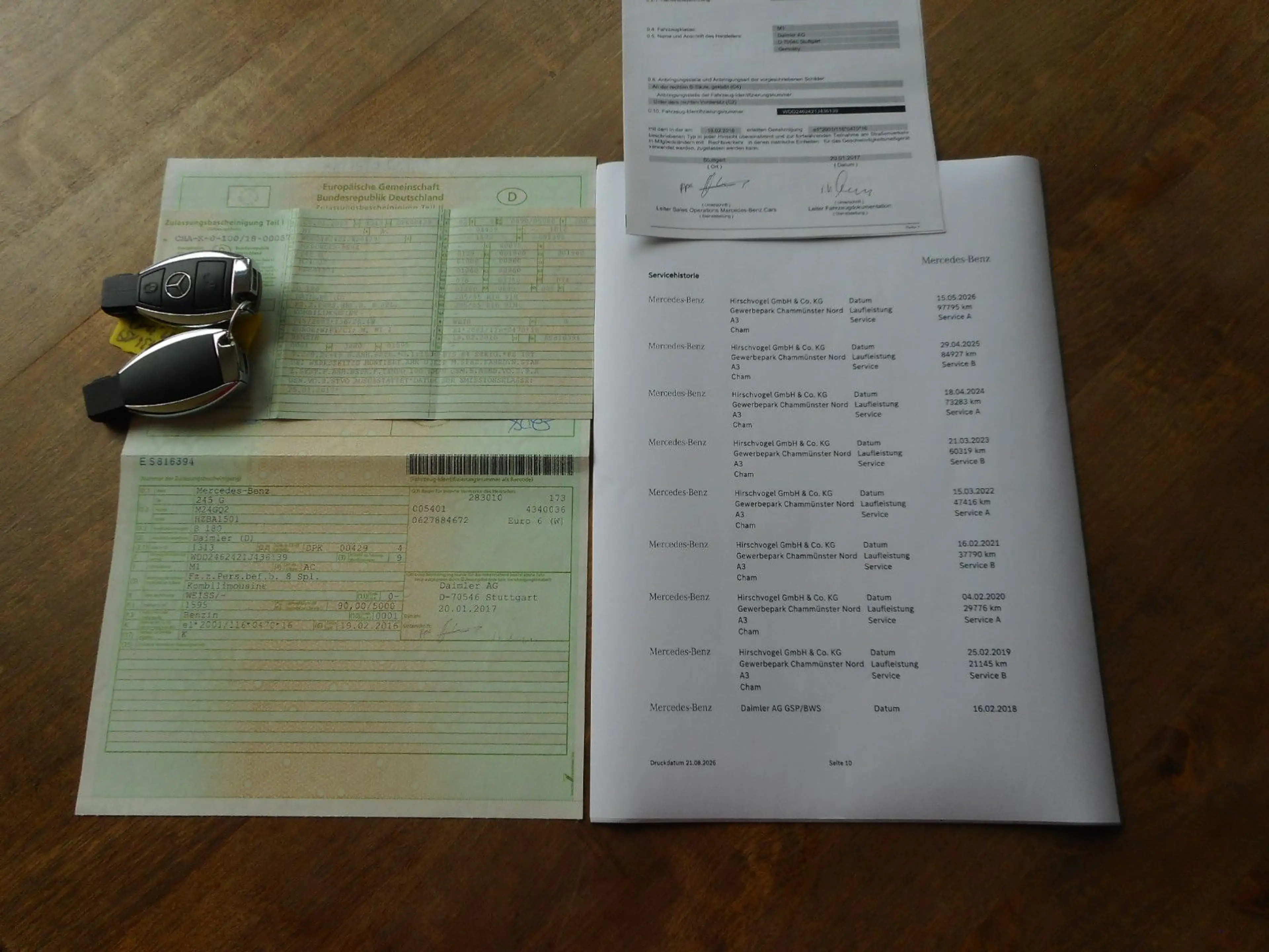 Mercedes-Benz B 180 LED PDC Navi MB-werkstattgepflegt HU 03/28 — photo 17