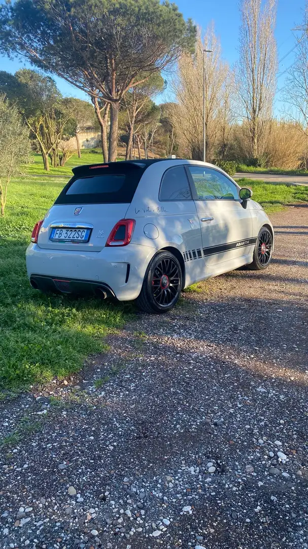 Abarth 595C 1.4 16v t. t-jet  mta E6 stage 2 PERFETTA! Gris - 2