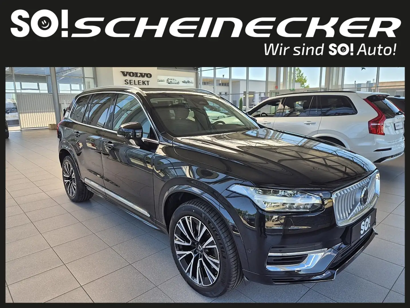 Volvo XC90 T8 AWD Recharge PHEV Plus Bright Geartronic Schwarz - 1