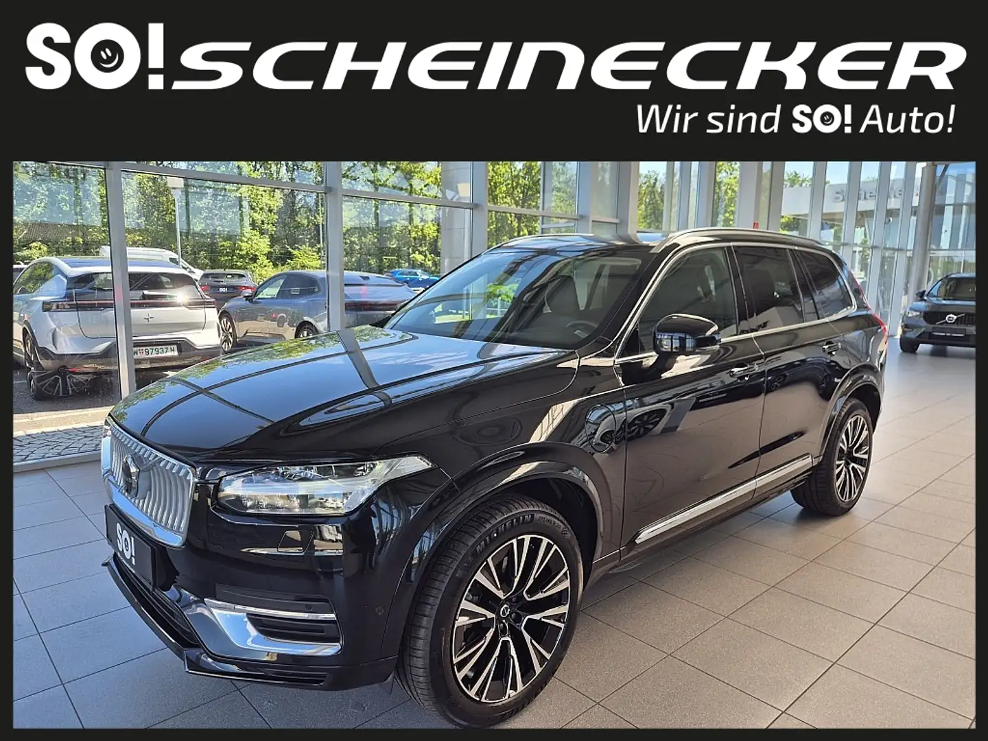 Volvo XC90 T8 AWD Recharge PHEV Plus Bright Geartronic Schwarz - 2