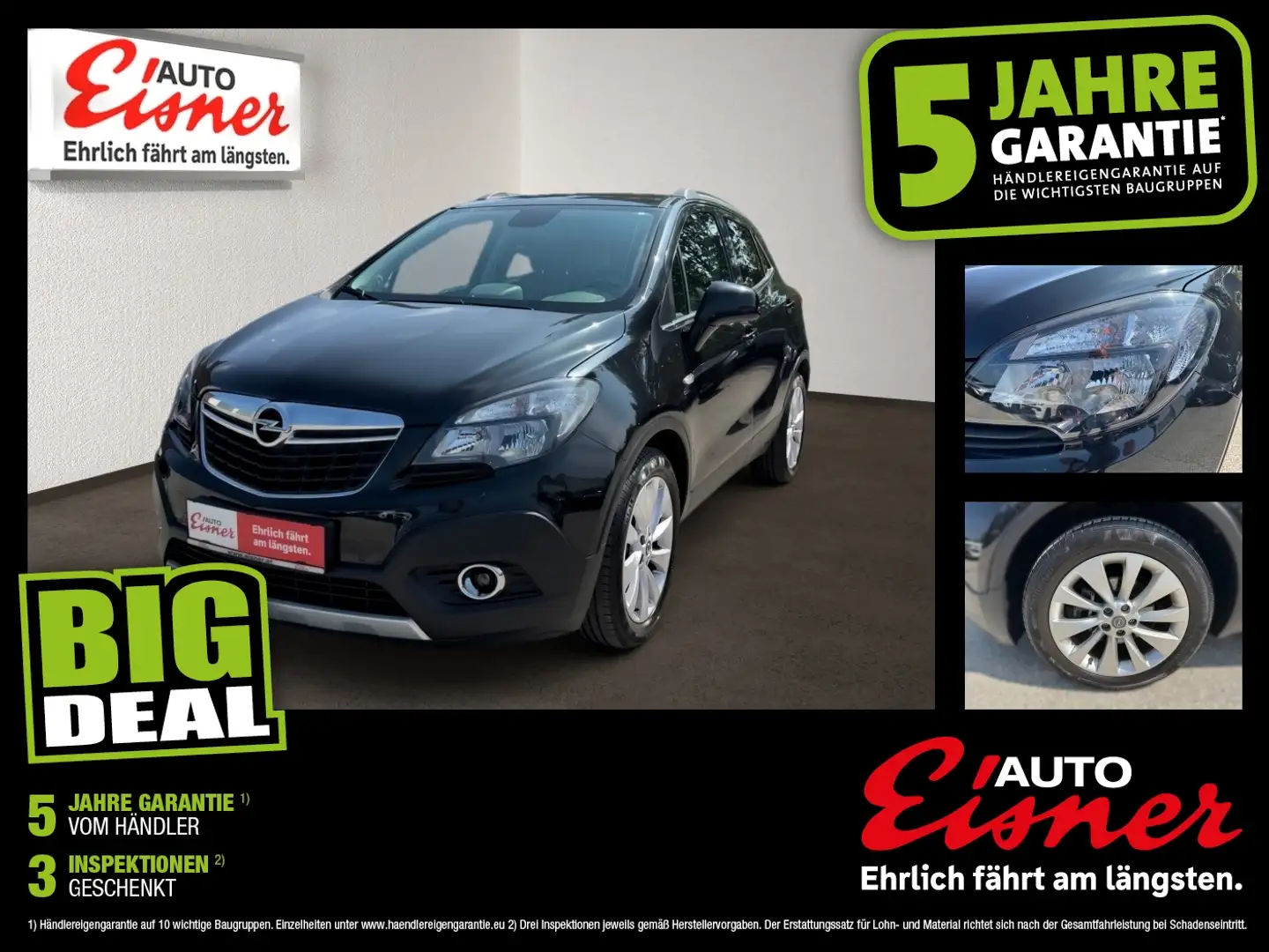 Opel Mokka 1.6 CDTI COSMO AUT. Schwarz - 1