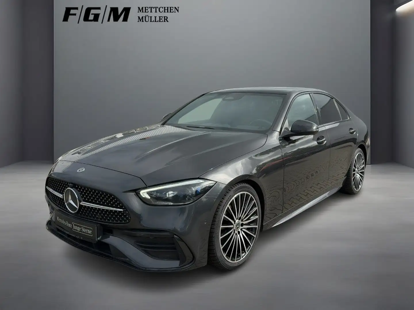 Mercedes-Benz C 300 d AMG/Burm|DigiLight|S-Dach|TWA|Night Grigio - 1